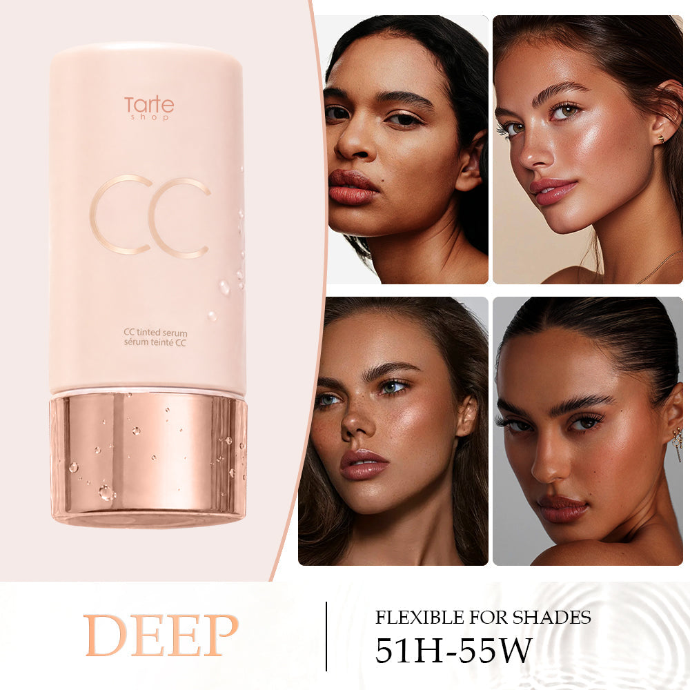 CC Tinted Serum: Hydrating & Waterproof Coverage