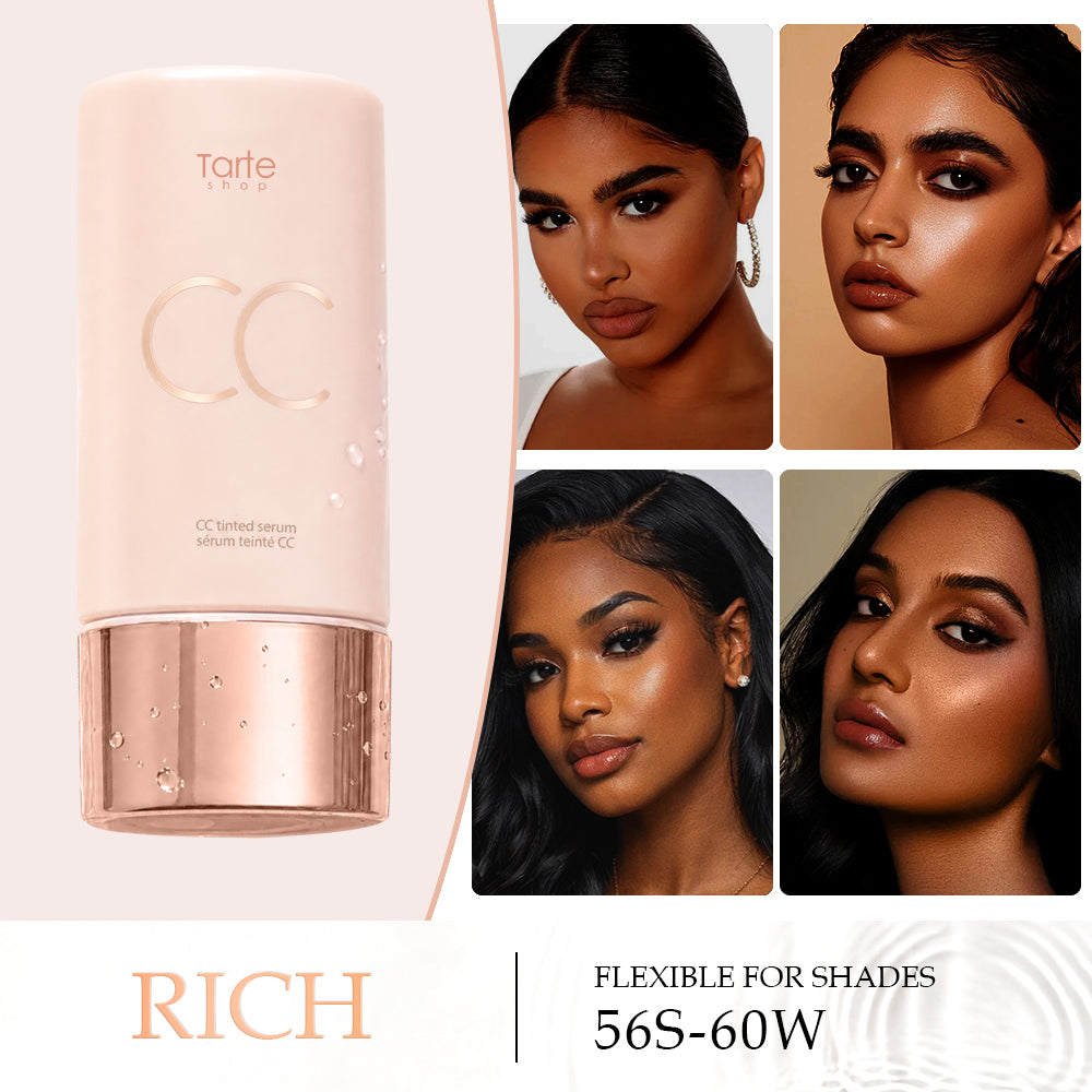 CC Tinted Serum: Hydrating & Waterproof Coverage