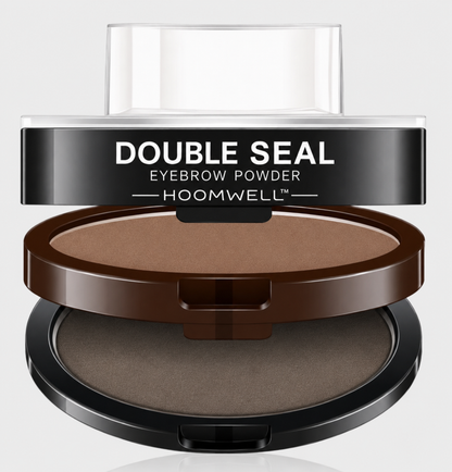 DoubleSeal Eyebrow Powder – Fast Natural Brow Stamp for Soft, Fuller-Looking Brows
