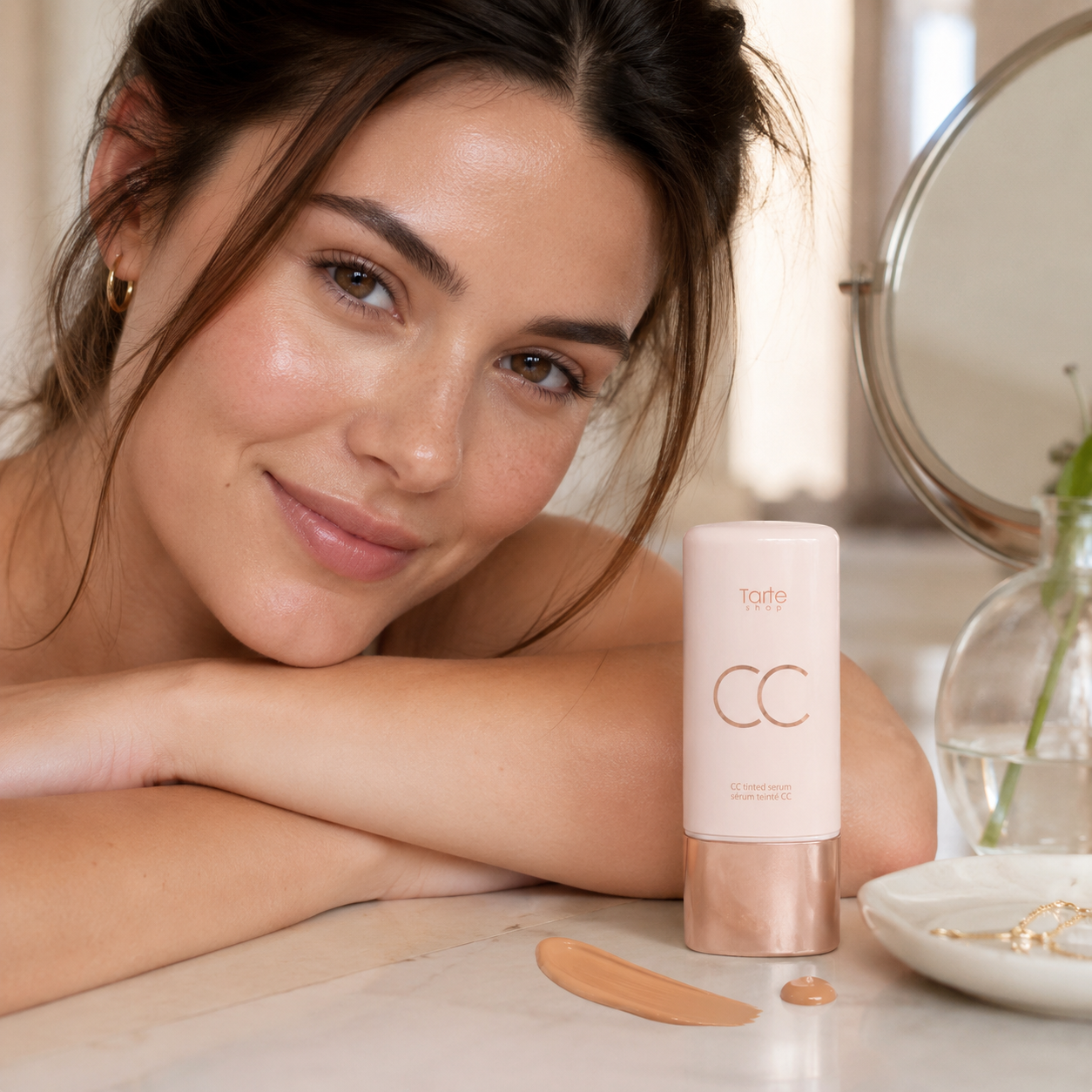 CC Tinted Serum: Hydrating & Waterproof Coverage