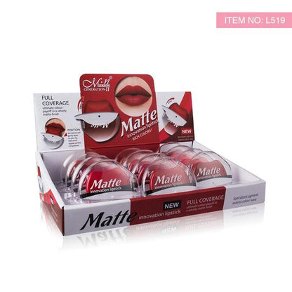 Effortless Matte Lipstick – Soft Velvet Finish