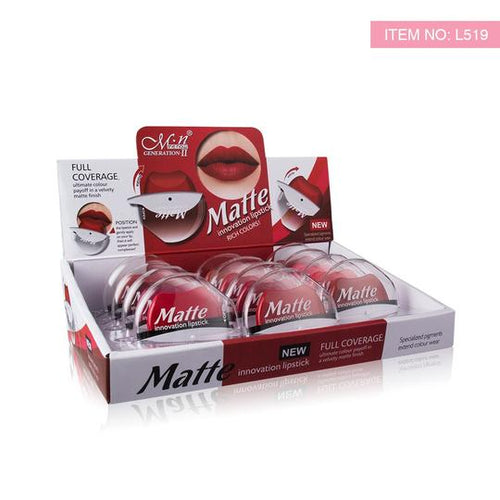 Effortless Matte Lipstick – Soft Velvet Finish