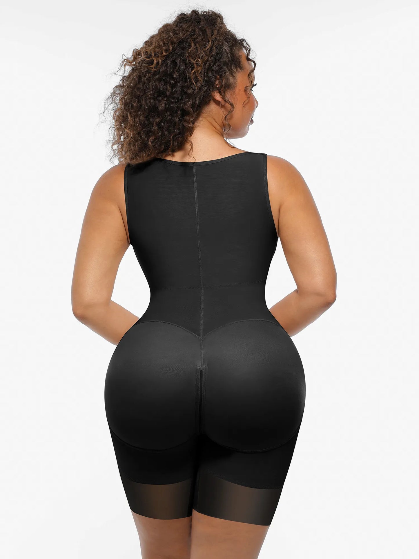 Feelingirl Full-Coverage Chest Faja Tummy Control Butt Lift Bodysuit