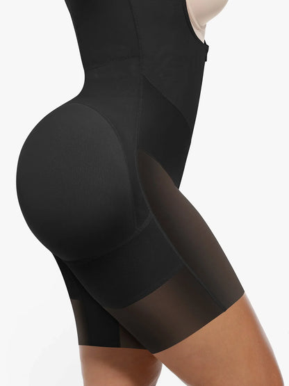 Feelingirl Full-Coverage Chest Faja Tummy Control Butt Lift Bodysuit