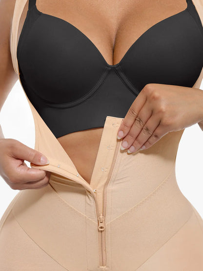 Feelingirl Full-Coverage Chest Faja Tummy Control Butt Lift Bodysuit