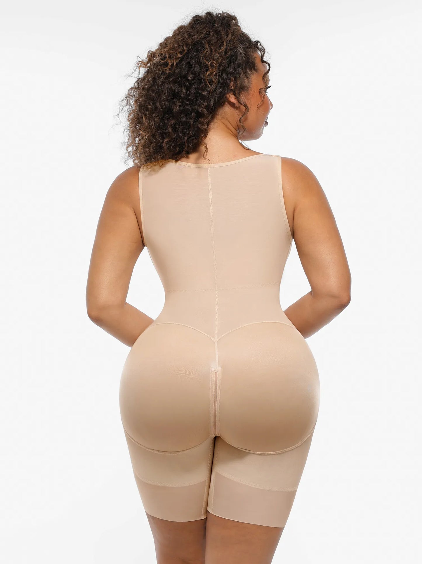 Feelingirl Full-Coverage Chest Faja Tummy Control Butt Lift Bodysuit