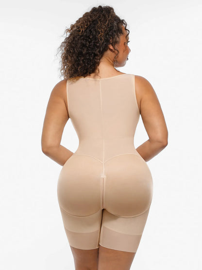 Feelingirl Full-Coverage Chest Faja Tummy Control Butt Lift Bodysuit