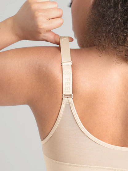 Feelingirl Full-Coverage Chest Faja Tummy Control Butt Lift Bodysuit