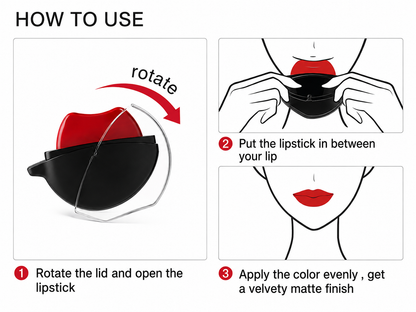 Effortless Matte Lipstick – Soft Velvet Finish