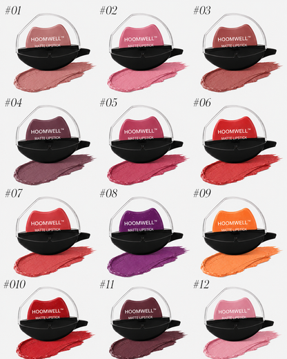 Effortless Matte Lipstick – Soft Velvet Finish